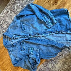 Stetson Denim Button-Up Shirt